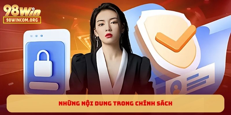 Nhũng nội dung trong chính sách